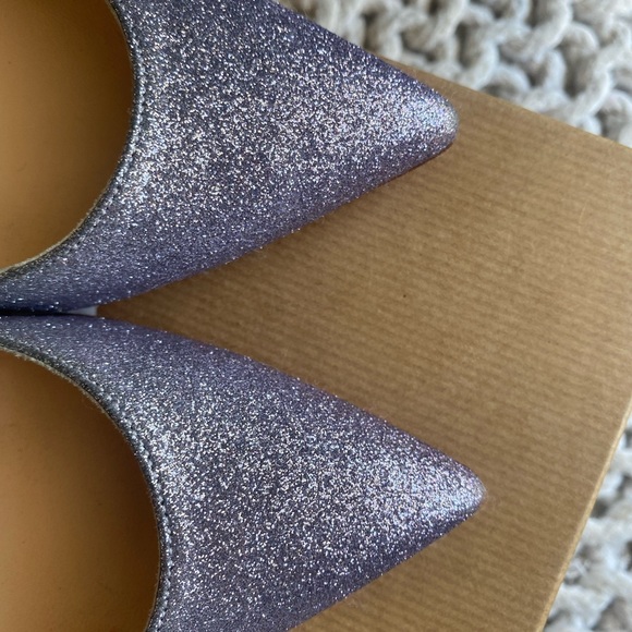 Christian Louboutin Pigalle Follies 100mm Glitter Mini Degrade - Drage Silver - Picture 7 of 15